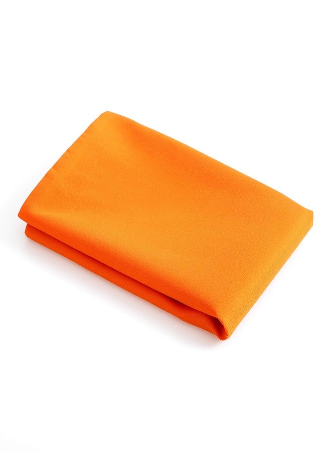 Evolive Ultra Soft Microfiber Body Pillow Cover/Pillowcases 21"x54" with Hidden Zipper Closure (21"x54" Body Pillow Cover, Orange) - Image 3